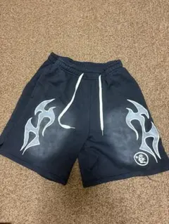 正規品】MERTRA ハーフパンツ ショーツ スウェット メルトラ 黒 - メルカリ