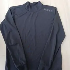 ZETT 黒　 アンダーシャツ　長袖　130サイズ