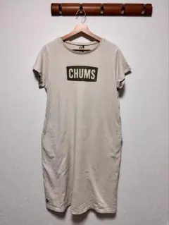 チャムス 美品 ワンピース カットソー ロゴ ボートロゴのサムネイル