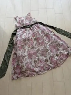 発表会・お食事会・普段使いOK 子供用ドレス 160 【キャミソールプレゼント】