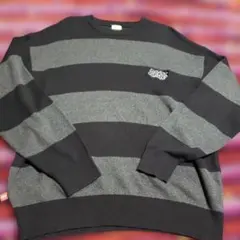 KOOKYN ボーダー 長袖セーターオーバーサイズ