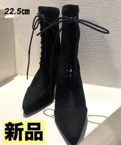 新品☆22.5㎝・夏・秋兼用ブーツ
