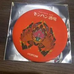 モンハン酒場 缶バッジ　アジャラカン　特典　来店ノベルティ