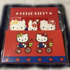 ハローキティ　レターセット　新品　未開封　ダイカット　シール付　2000 希少
