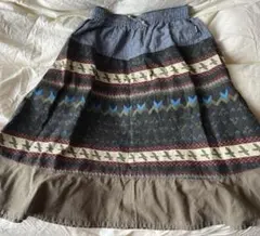 マナスタッシュ MANASTASH スカート 古着