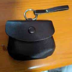 イヤホンケース ダークブラウン