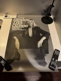 激レア品❗️ベティ・カトルー SAINT LAURENT 限定ポスター