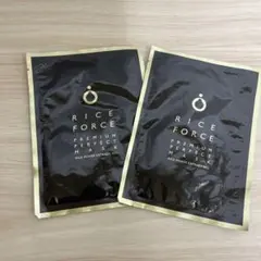RICE FORCE プレミアムパーフェクトマスク 30ml 2セット