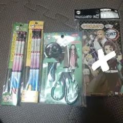 鬼滅の刃 色鉛筆とハサミ セット