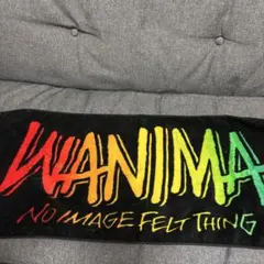 WANIMA バスタオル　ブラック×ミックス WANIMA バスタオル ブラック×ミックス WANIMA バスタオル