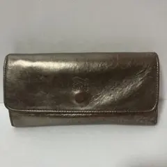 IL BISONTE 長財布 メタリックレザー フラップ式のサムネイル