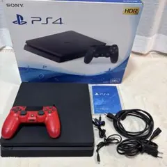 SONY PS4 本体 500GB 赤コントローラー