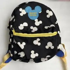 ディズニー　幼児用　リュックサック　ミッキーマウス　ポケット付き