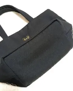 【専用ページ】ANNA SUI　ミニトートバッグ　ブラック　ネコの刺繍　シンプル