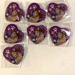 忍たま乱太郎　ナンジャタウン　ハート缶バッジ　平滝夜叉丸7点