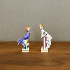 マイセン　Meissen 雄鶏　フィギュリン　ニワトリ　ペア　置物 二羽セットのサムネイル
