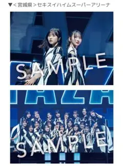 日向坂46 全国ツアー CD購入特典 会場限定ポストカード 宮城公演ver.
