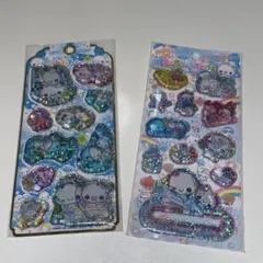 ぷくぷくあわわちゃん ウォーターシール かおり付き2種セット 正規品