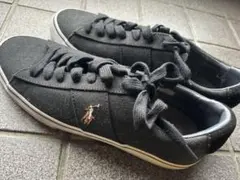 POLO Ralph Lauren ブラックスニーカー　26.5のサムネイル