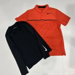 美品！送料込！！ナイキ ゴルフ ポロシャツ アンダーシャツ セット M