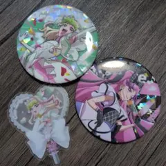 キミとアイドルプリキュア　ドリステ　缶バッチ