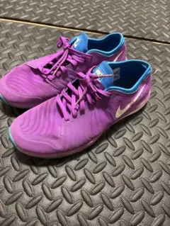 Nike スニーカー 紫24.5 シューズケース付き