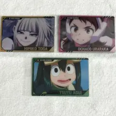 【未開封】僕のヒーローアカデミア ウエハース4 3枚セット