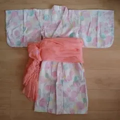 après les cours＊浴衣 パステルカラー 110cm