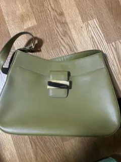 natalie claire オリーブグリーン ショルダーバッグ