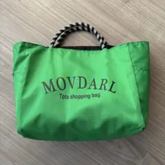 MOVDARL トートバッグ グリーン ZOZO リバーシブル