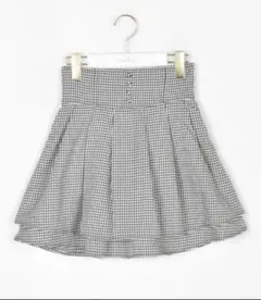 evelyn　エブリン　ダブルフレア　sk　スカート　ギンガムチェック