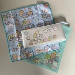 すみっコぐらし ミニタオル ペンポーチセット