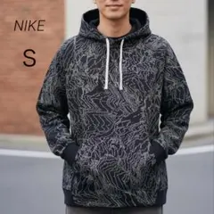 ナイキ パーカー 総柄 ドライフィット スウェット フーディ ストリート 裏起毛
