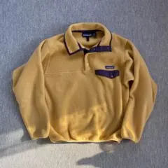 パタゴニア スナップT USA製　イエロー