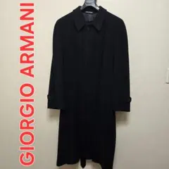 イタリア製 ジョルジオアルマーニ シルク キルティング ロング カーキ 