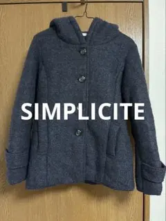 【SIMPLICITE】フード付きダウンコート