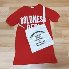 repipi armario 半袖Tシャツワンピース　サコッシュ付き