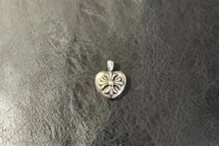 ハートクロスネックレス 925刻印有り