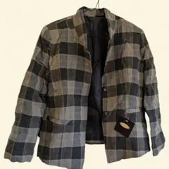 Epilogue チェック柄カジュアルジャケット M