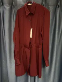 Moussy シャツミニコンビドレス