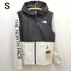 ノースフェイス プリント ミラートン ジャケット S グラベルxブラック