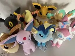【値段交渉可】ポケモン もふぐっとぬいぐるみセット8体 まとめ売り