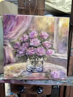 2026年最新】絵画 油絵 ばらの人気アイテム - メルカリ