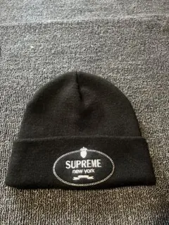 SUPREME ニット帽 ブラック