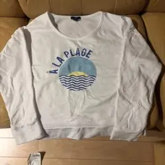 Gap トレーナー スウェット ホワイト À LA PLAGE