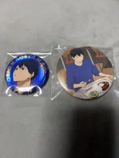 ハイキュー!! 影山飛雄 缶バッジ 2種セット
