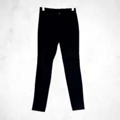 UNIQLO ユニクロ　スキニーパンツ　M 黒　ウエストゴム　ストレッチ　デニム