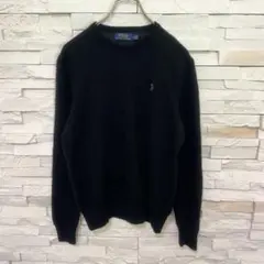 POLO RALPH LAURENラルフローレン ウールセーター 人気の黒
