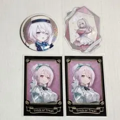 椎名唯華 缶バッジ チェキ クリアカード セット
