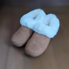 スケッチャーズ　ムートンブーツ　キャメル